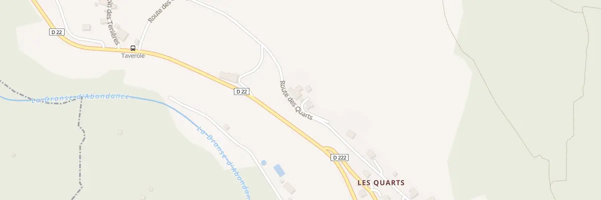 Plan du 472 Rte des Quarts à Vacheresse