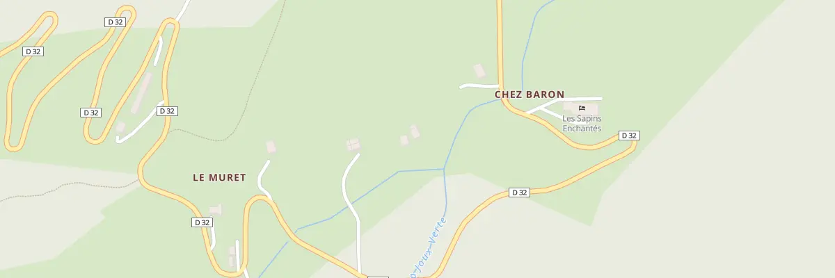 Plan du 110 Che du Senteux à Bonnevaux