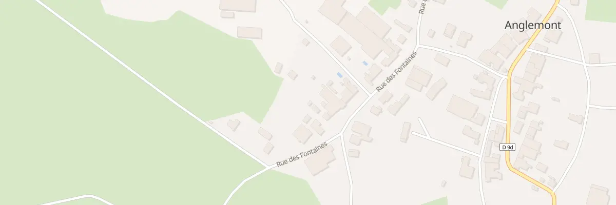 Plan du 318 Rue des Fontaines à Anglemont