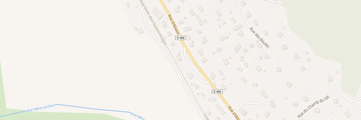Plan du 89 Rue d’Alsace à Rupt-sur-Moselle