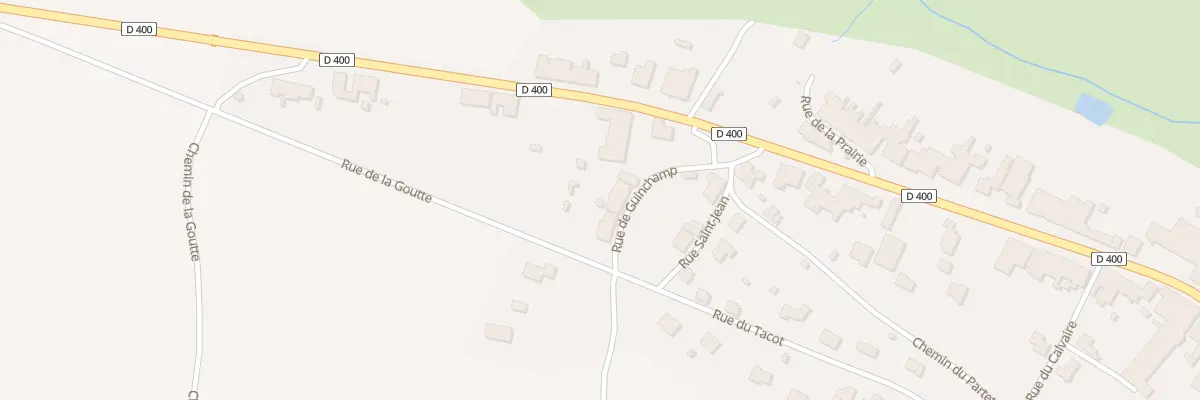 Plan du 5 Rue de Guinchamp à Bénaménil