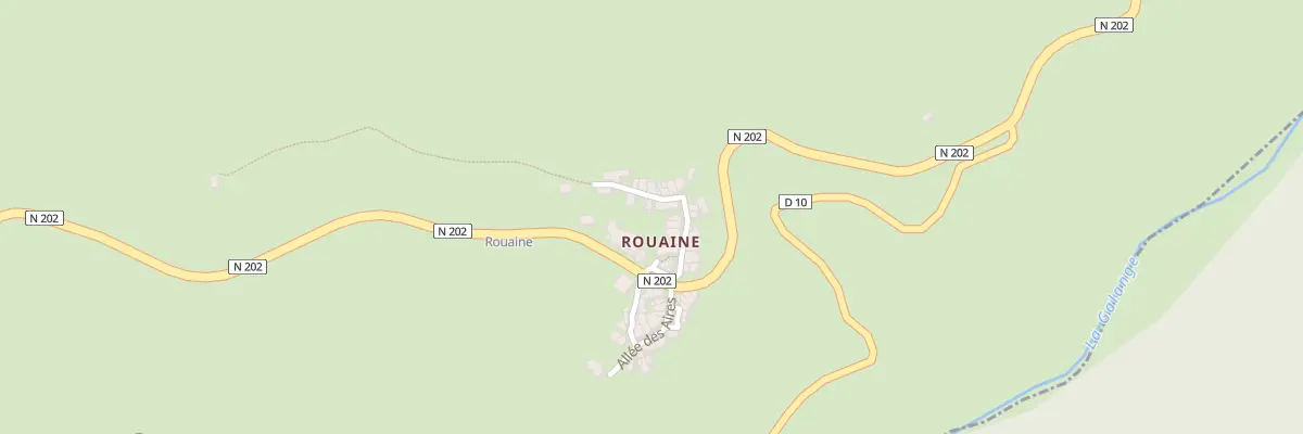 Plan du 7043 Rouaine à Annot
