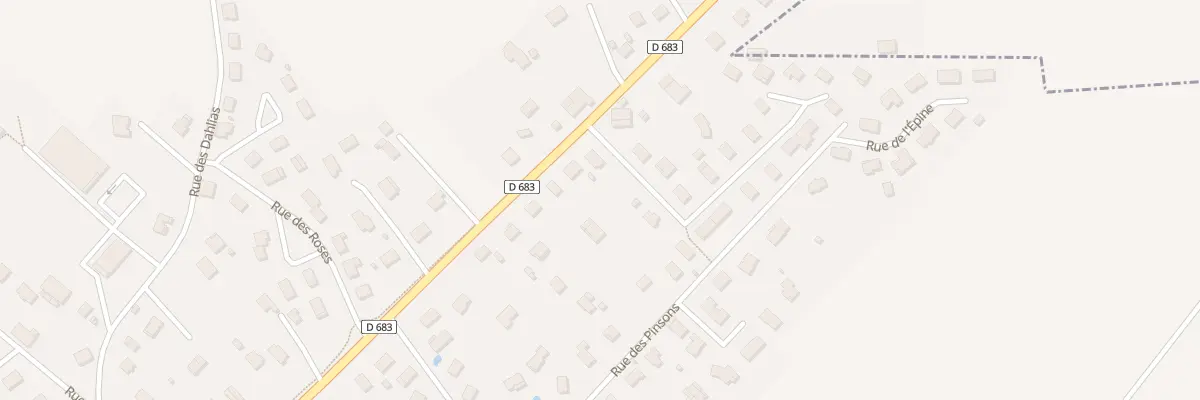 Plan du 70 Rue de la 5eme Db à Arcey