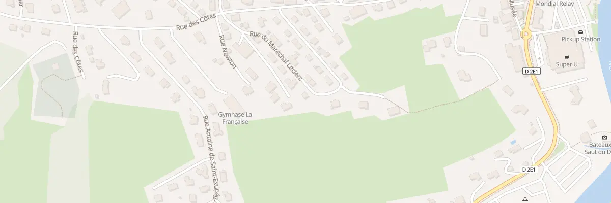 Plan du 14 Rue Marechal Leclerc à Villers-le-Lac
