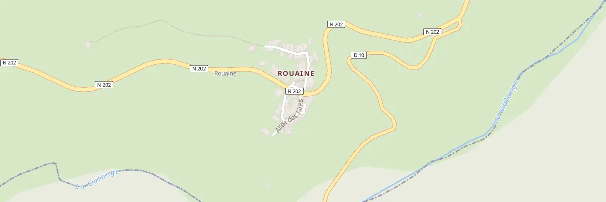 Plan du 5158 Rouaine à Annot