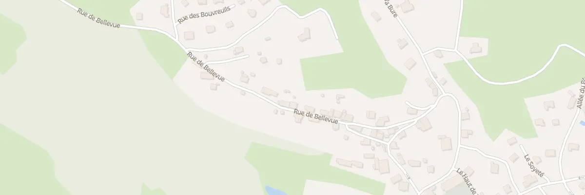 Plan du 20 Rue de Bellevue à Lépanges-sur-Vologne