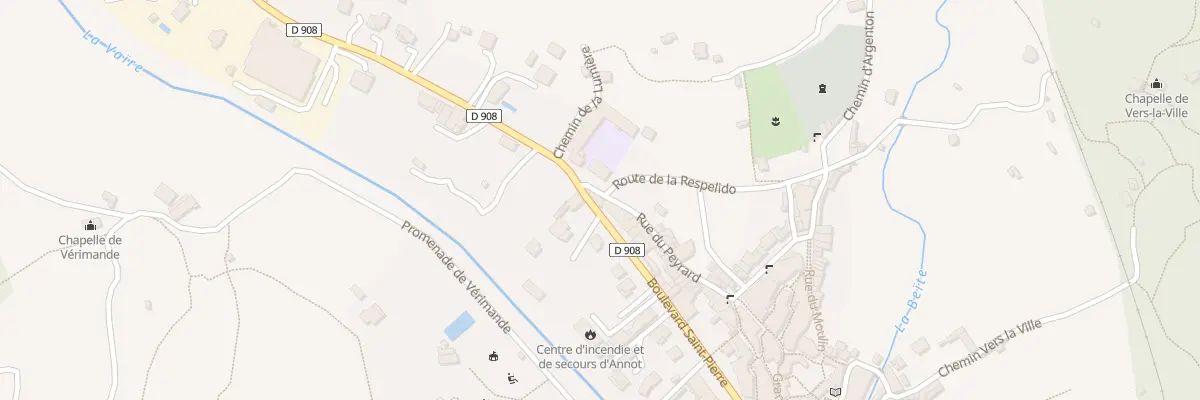 Plan du 5419 Le Village à Annot