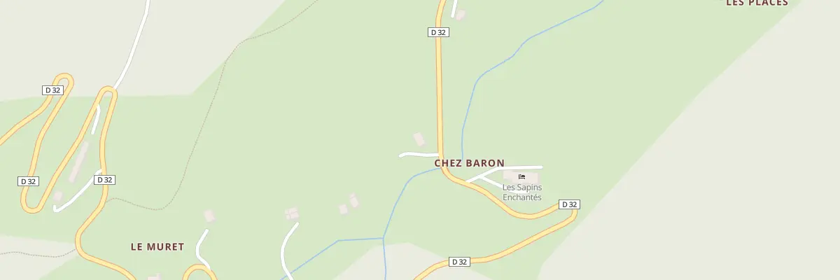 Plan du 18 Che du Senteux à Bonnevaux