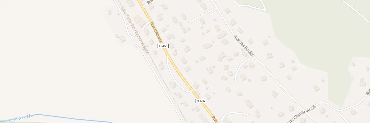 Plan du 102 Rue d’Alsace à Rupt-sur-Moselle