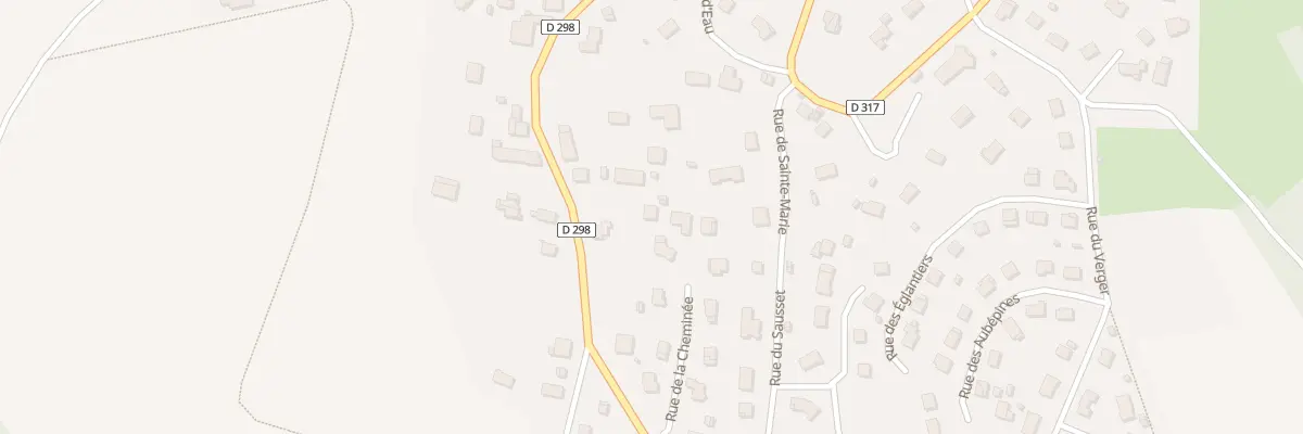 Plan du 33 Rue de Lougres à Montenois