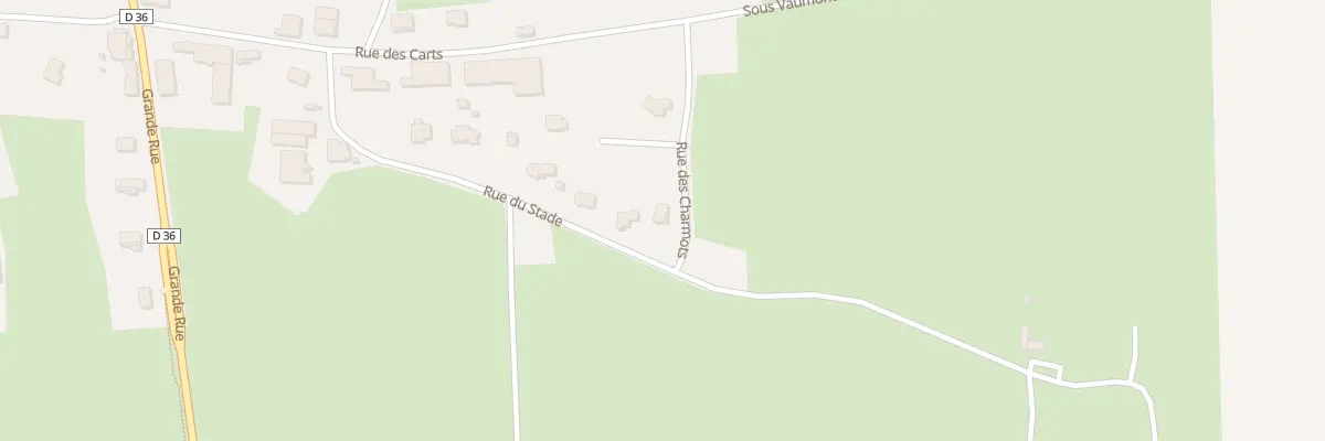 Plan du 10 Rue des Charmots à Valonne