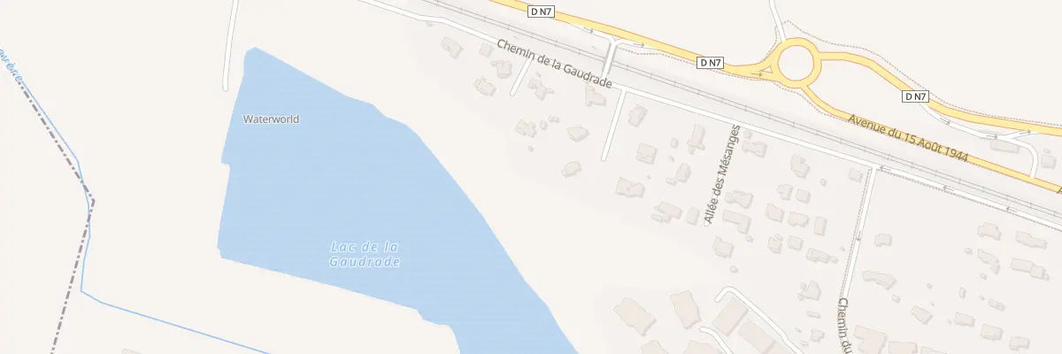 Plan du 157 Che du Picoton à Puget-sur-Argens