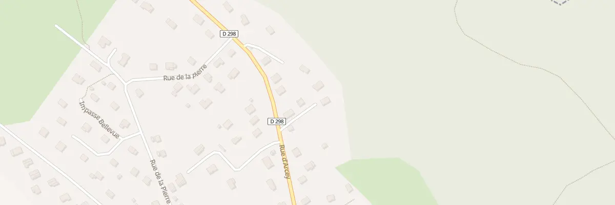Plan du 42 Rue d’Arcey à Montenois