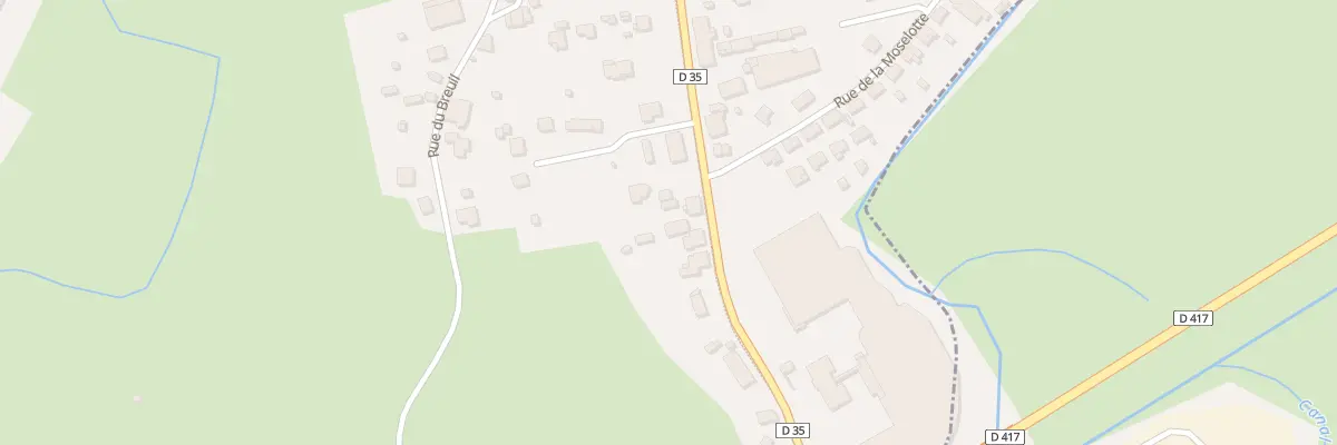 Plan du 92 Rue de la Gare à Saint-Amé
