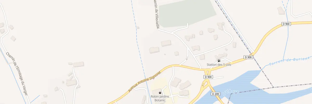 Plan du 3 Che de Villevieille à Barcelonnette