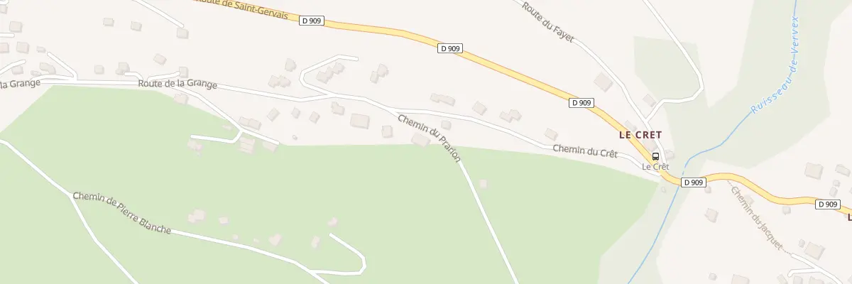 Plan du 30 Che du Prarion à Combloux