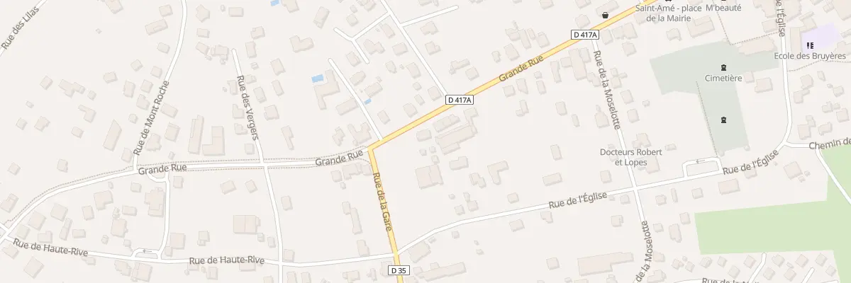Plan du 69 Grande Rue à Saint-Amé