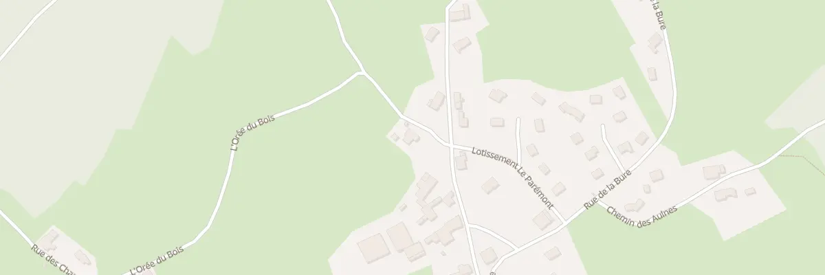 Plan du 11B Rue des Bosquets à Lépanges-sur-Vologne