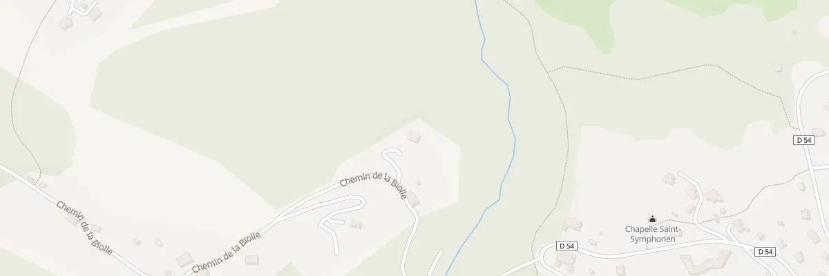 Plan du 341 Che de la Biolle à Morillon
