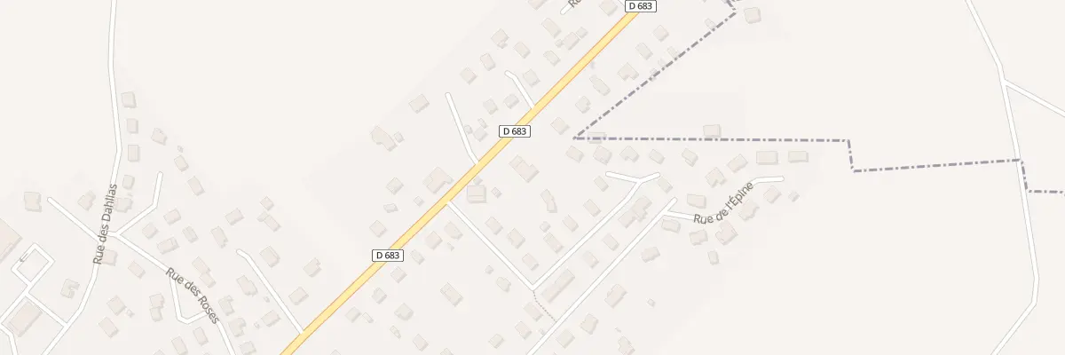 Plan du 76 Rue de la 5eme Db à Arcey