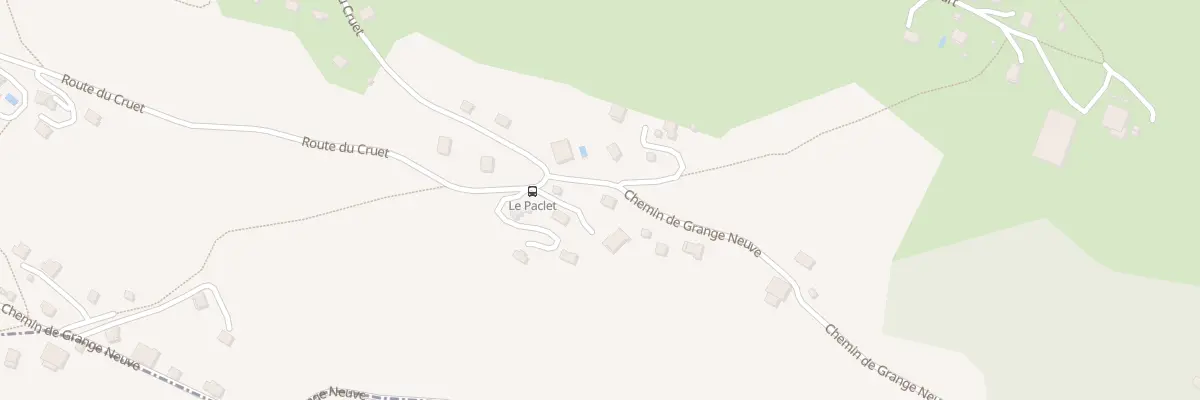 Plan du 84 Che de Grange Neuve à Domancy