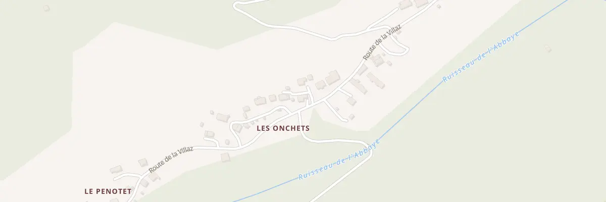 Plan du 1779 Rte de la Villaz à Saint-Jean-d’Aulps
