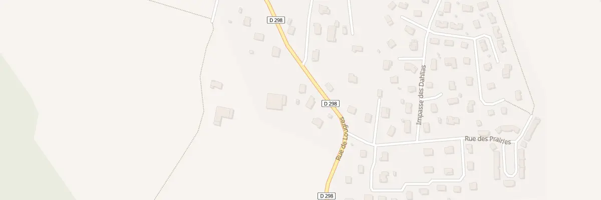 Plan du 88 Rue de Lougres à Montenois