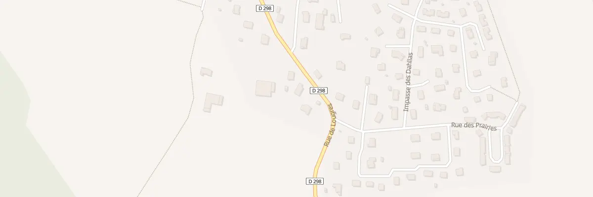 Plan du 90 Rue de Lougres à Montenois