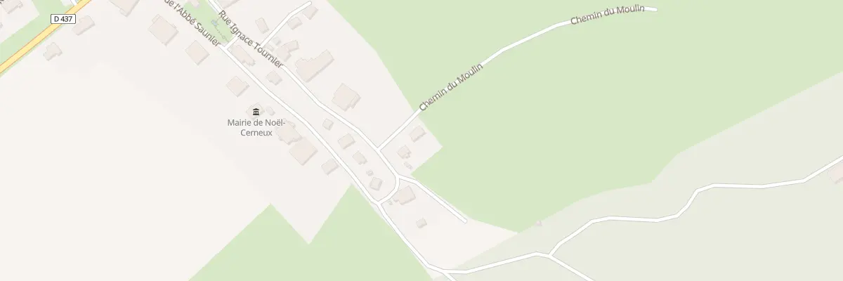 Plan du 4 Chem du Moulin à Noël-Cerneux