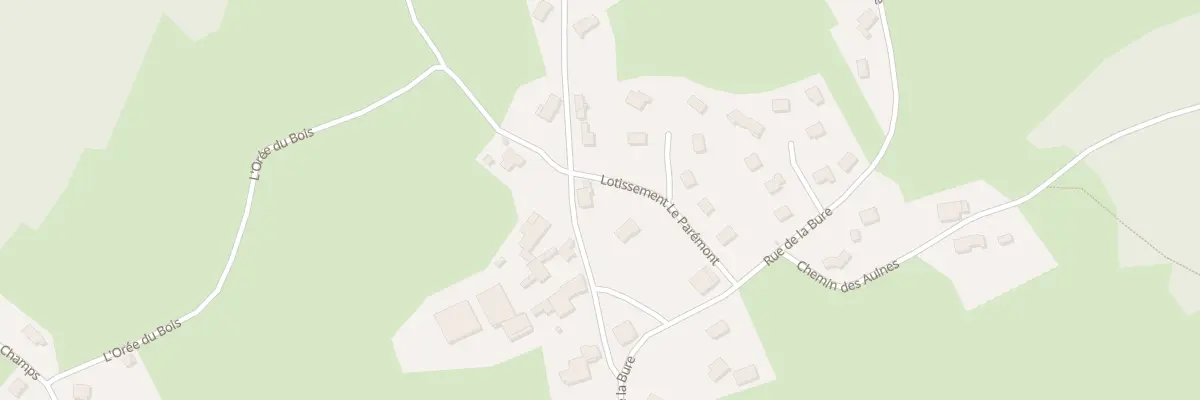 Plan du 2 Rue des Bosquets à Lépanges-sur-Vologne