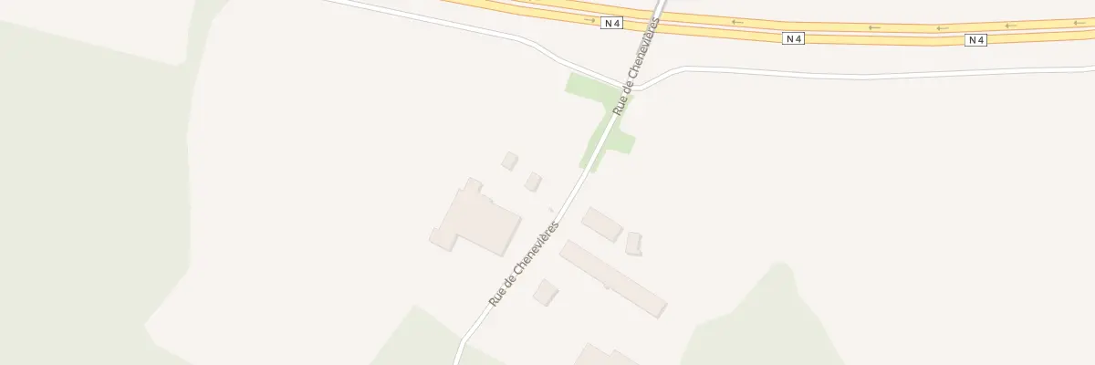Plan du 30 Rue de Chenevières à Bénaménil