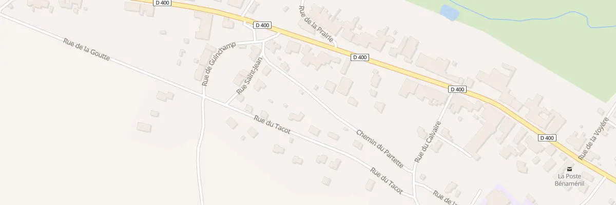 Plan du 3 Rue Saint - Jean à Bénaménil