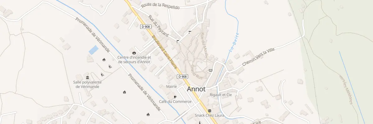 Plan du 5320 Le Village à Annot