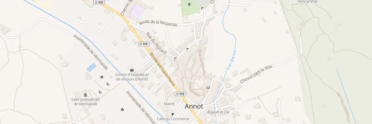Plan du 5360 Le Village à Annot