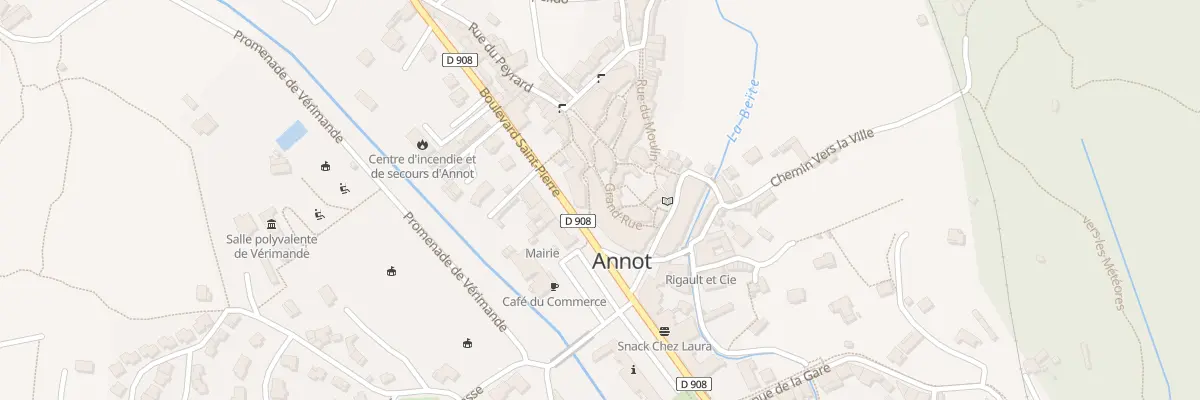 Plan du 5317 Le Village à Annot