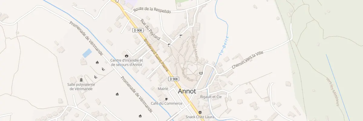 Plan du 5321 Le Village à Annot