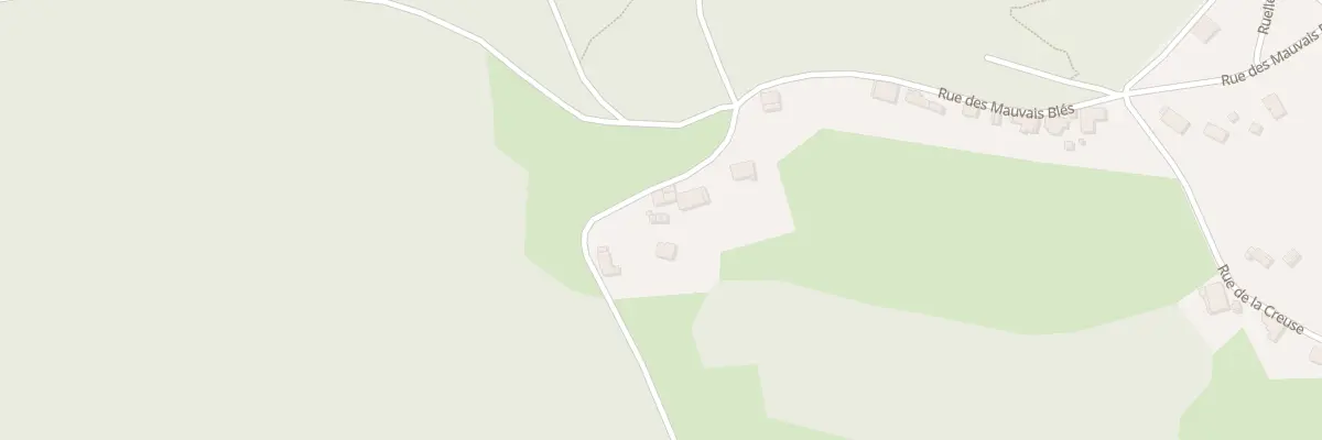Plan du 613 Rue des Mauvais Blés à Fays