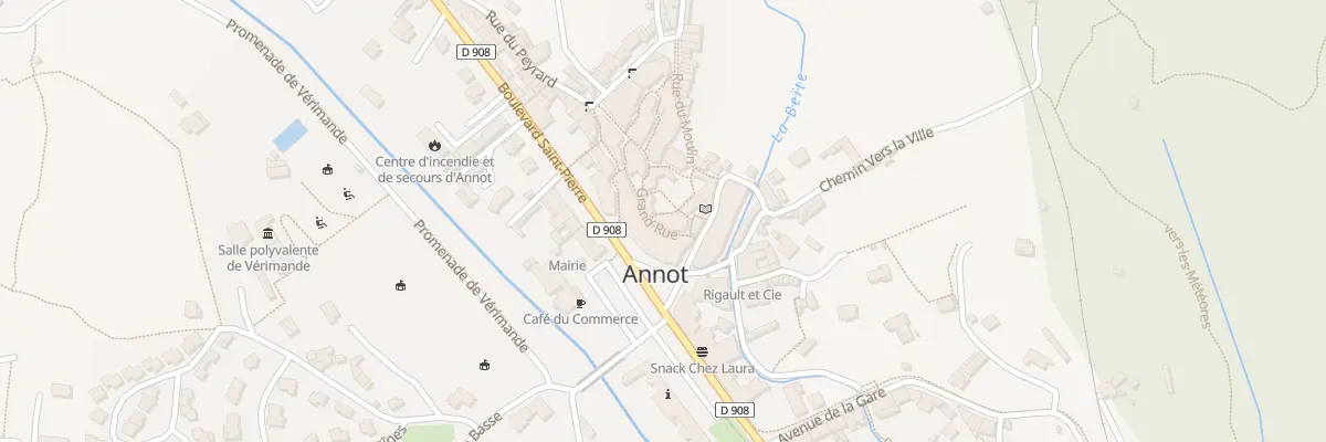 Plan du 5331 Le Village à Annot