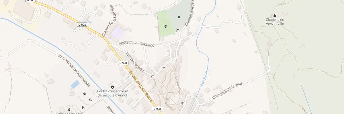 Plan du 5183 Le Village à Annot