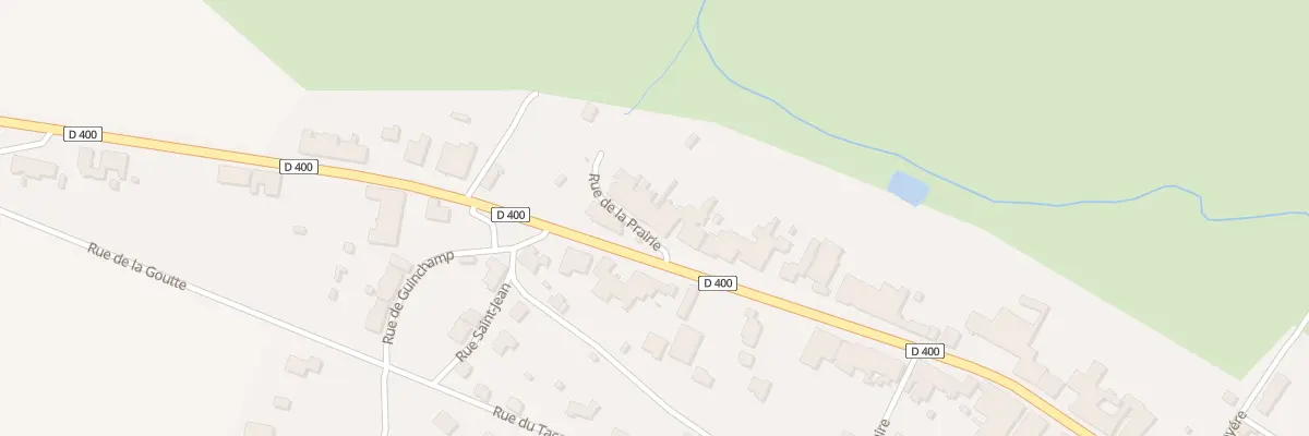 Plan du 4 Rue de la Prairie à Bénaménil
