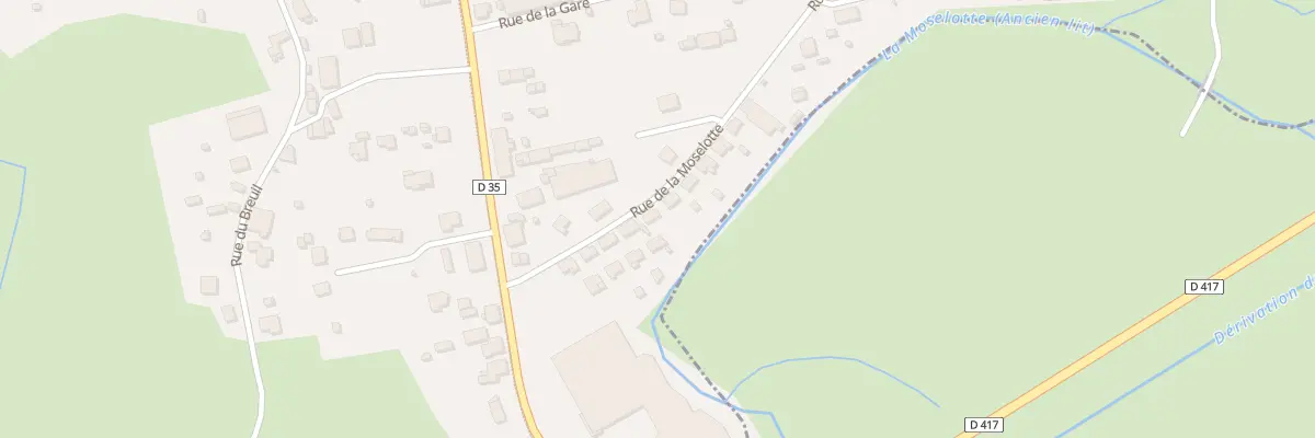 Plan du 27 Rue de la Moselotte à Saint-Amé