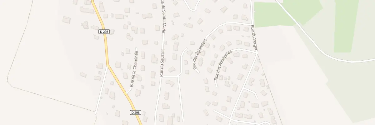 Plan du 6 Rue des Fleurs à Montenois