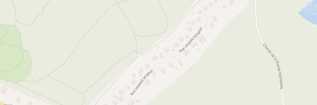 Plan du 76 Rue Léopold Senghor à Champagney