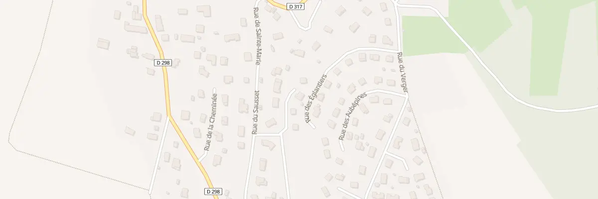Plan du 8 Rue des Fleurs à Montenois