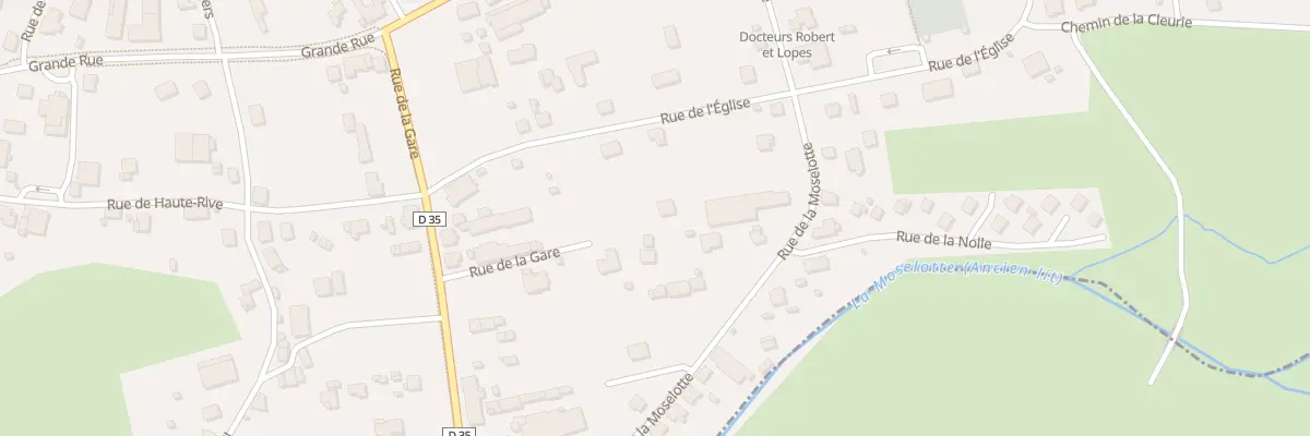 Plan du 31 Rue de l’Eglise à Saint-Amé