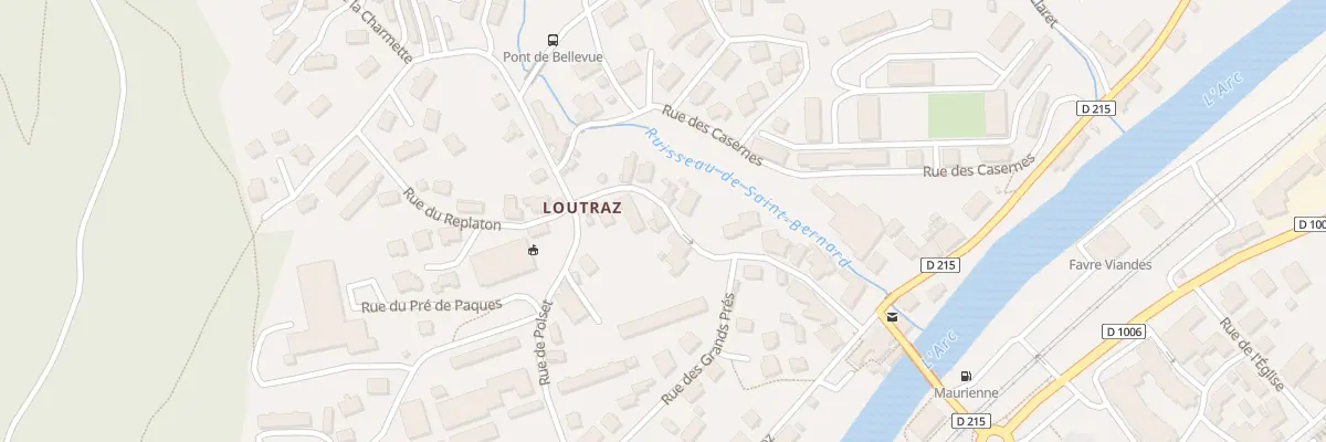 Plan du 14 Rue de chavières à Modane