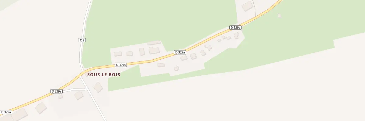 Plan du 13 Rue sous le Bois au Bizot