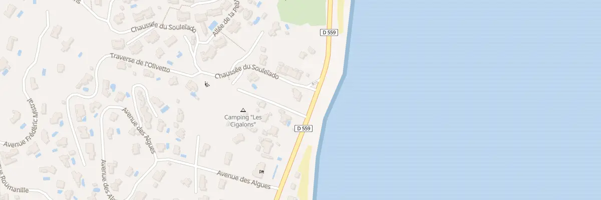 Plan du 36 Av du Croiseur Leger le Malin à Sainte-Maxime