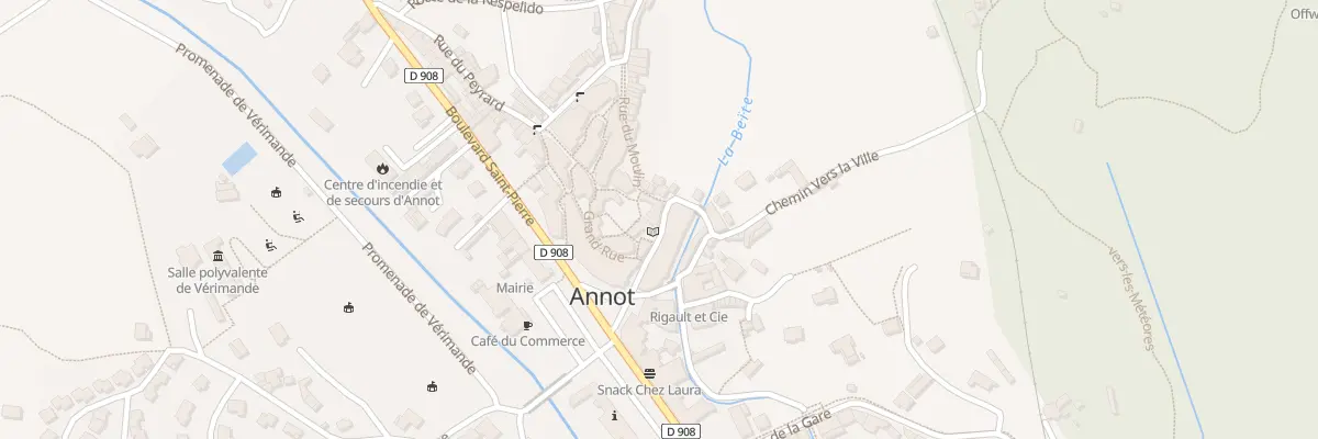 Plan du 5302A Le Village à Annot