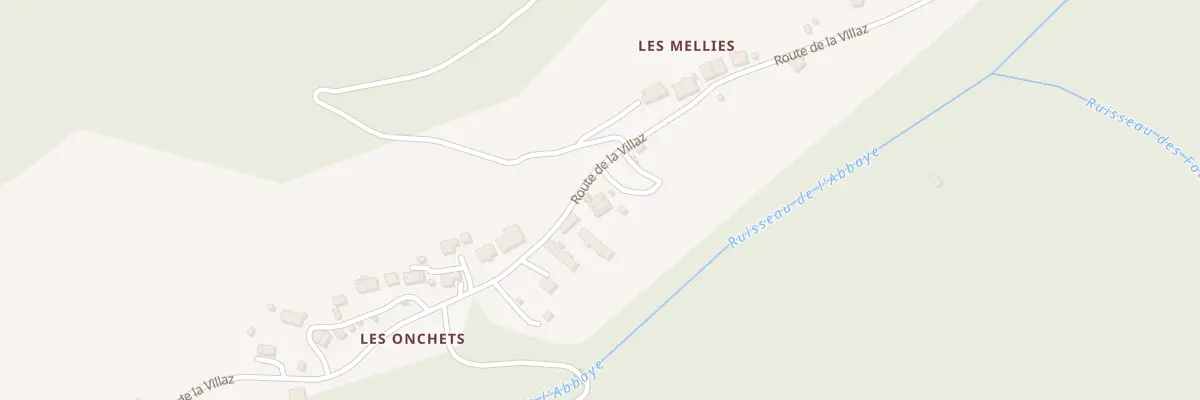 Plan du 1922 Rte de la Villaz à Saint-Jean-d’Aulps